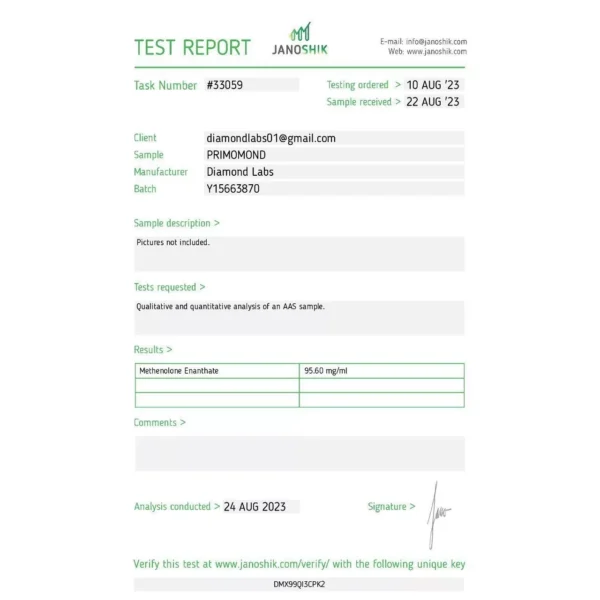 Primobolan - Diamond Labs - Image 2