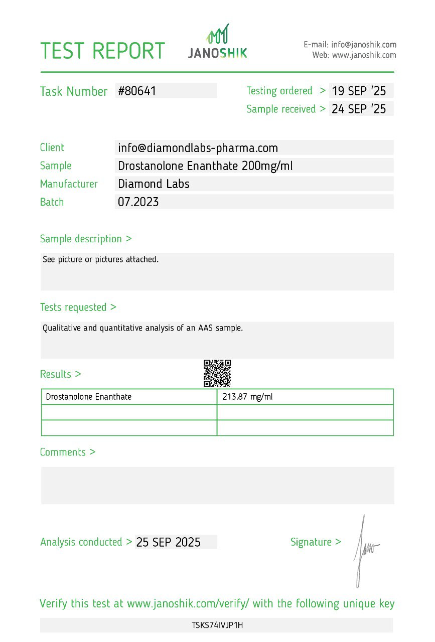Diamond Labs - Masteron Enanthate